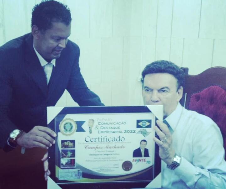 Campos Machado recebe prêmio Comunicação & Destaque Empresarial 2022