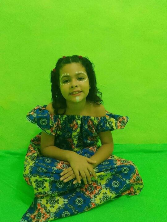 Atriz mirim Thalia Melo estreia vários filmes em Angola