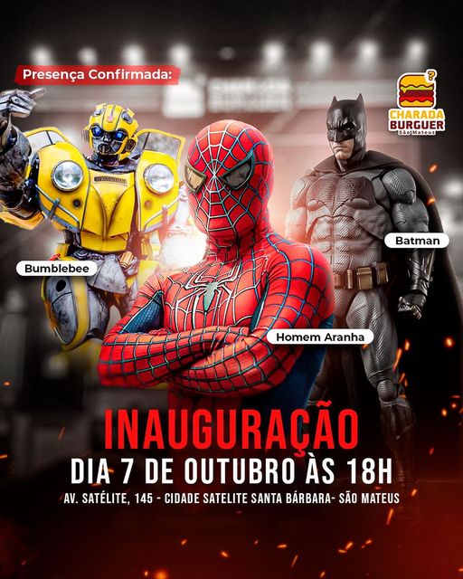 Inauguração do Charada Burguer São Mateus – SP