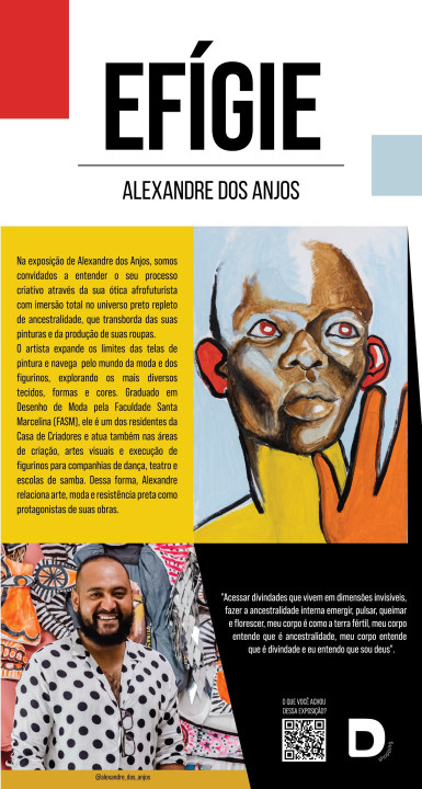 DIVINDADES É TEMA DA EXPOSIÇÃO EFÍGIE NO SHOPPING D