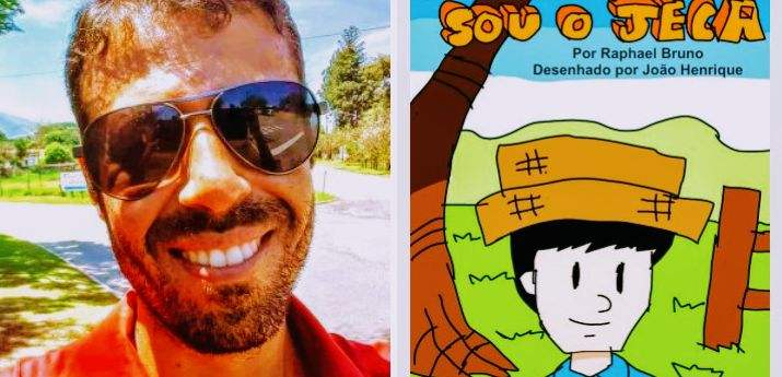 Artista Raphael Bruno lança seu primeiro gibi