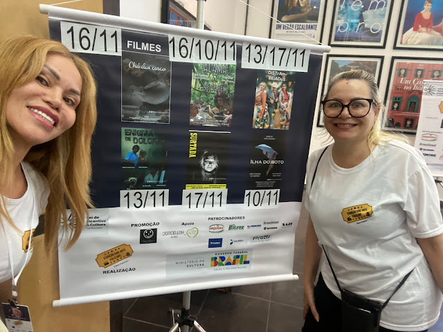 Cine Arte e Folclore Cinema para mil crianças da Casa Mão Amiga