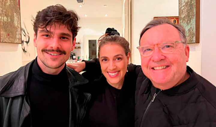 Alex Flemming prestigia o vernissage da Be Art Concept em Berlim.