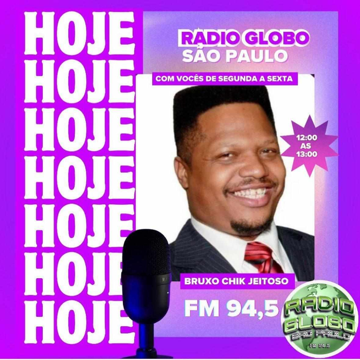  Bruxo Chik Jeitoso conquista toda a mídia!