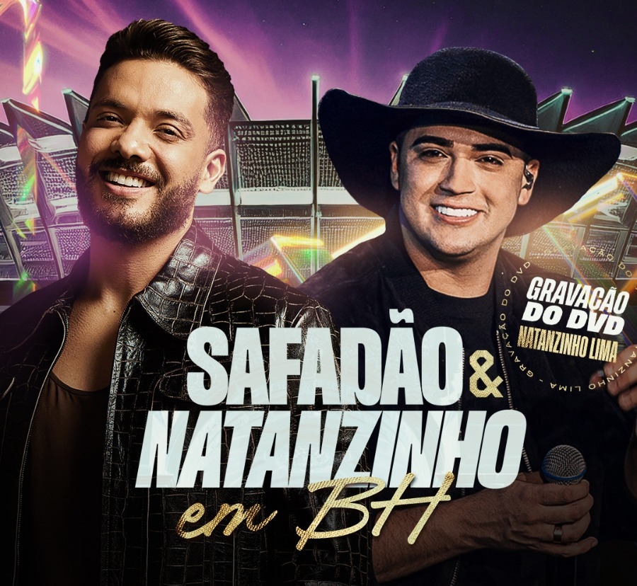 Wesley Safadão e Natanzinho Lima em BH: mais de 10 mil ingressos são vendidos em menos de duas horas