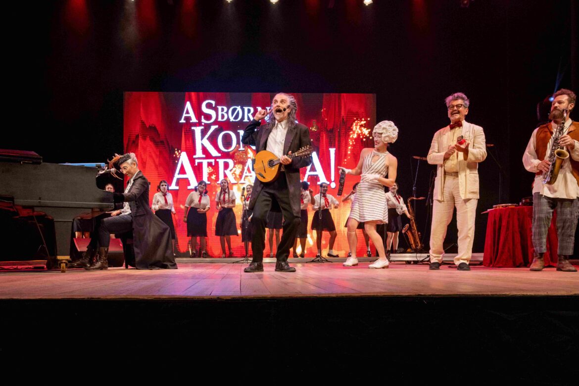 Ministério da Cultura e Petrobras apresentam em Belo Horizonte o espetáculo musical “A Sbørnia Kontr’Atracka” Com a concepção e direção de Hique Gomez, única