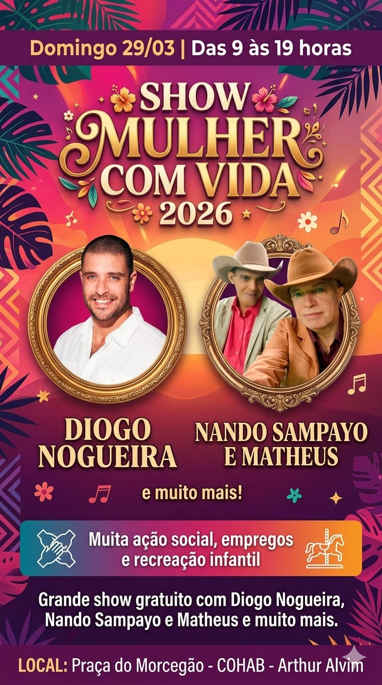 Agenda Cultural VIPMAG Domingo de samba, sertanejo e muita energia na Zona Leste!